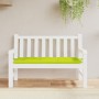 Garden bench cushion Oxford fabric light green 120x50x7 cm by vidaXL, Cushions for chairs and sofas - Ref: Foro24-361594, Pri...