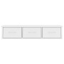 Estante cajones para pared contrachapada blanco 88x26x18,5 cm de vidaXL, Estantes y estanterías - Ref: Foro24-800594, Precio:...