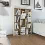 Sonoma oak chipboard space/shelf divider 100x24x140cm by vidaXL, Room dividers - Ref: Foro24-800444, Price: 77,28 €, Discount: %