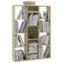 Sonoma oak chipboard space/shelf divider 100x24x140cm by vidaXL, Room dividers - Ref: Foro24-800444, Price: 77,28 €, Discount: %