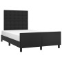 Estructura cama con cabecero cuero sintético negro 120x190 cm de vidaXL, Camas y somieres - Ref: Foro24-3270560, Precio: 176,...