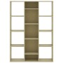 Sonoma oak chipboard space/shelf divider 100x24x140cm by vidaXL, Room dividers - Ref: Foro24-800444, Price: 77,28 €, Discount: %