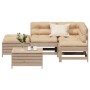 5-piece garden furniture set with solid pine wood cushions by vidaXL, Garden sets - Ref: Foro24-3250700, Price: 471,99 €, Dis...