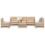 Garden furniture set 6 pieces and cushions solid pine wood by vidaXL, Garden sets - Ref: Foro24-3250740, Price: 516,52 €, Dis...