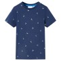 Camiseta de niños azul oscuro 128 de vidaXL, Camisetas para niños - Ref: Foro24-11952, Precio: 9,27 €, Descuento: %