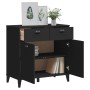 VIKEN black engineered wood sideboard 80x40x80 cm by vidaXL, Sideboards - Ref: Foro24-374936, Price: 145,25 €, Discount: %