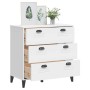 VIKEN white engineered wood chest of drawers by vidaXL, Lockers and storage cabinets - Ref: Foro24-374920, Price: 143,40 €, D...