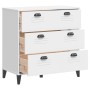 VIKEN white engineered wood chest of drawers by vidaXL, Lockers and storage cabinets - Ref: Foro24-374920, Price: 143,40 €, D...