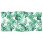 Low back chair cushions 4 pcs leaf print fabric by vidaXL, Cushions for chairs and sofas - Ref: Foro24-377708, Price: 61,29 €...