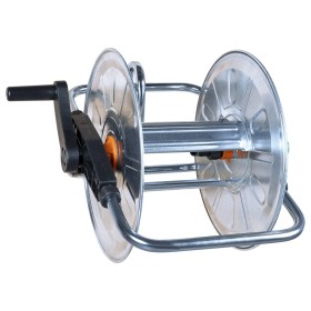 Wall hose reel for 50 m 1/2" or 35 m 3/4" steel hose by vidaXL, Garden hose holder - Ref: Foro24-4005277, Price: 65,99 €, Dis...