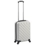 ABS shiny silver rigid trolley suitcase with wheels by vidaXL, Suitcases - Ref: Foro24-91892, Price: 63,45 €, Discount: %