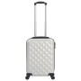 Maleta con ruedas trolley rígida plateada brillante ABS de vidaXL, Maletas - Ref: Foro24-91892, Precio: 63,99 €, Descuento: %