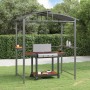 Seitenregal für Grillpavillon, anthrazitfarbener Stahl, 210 x 114 x 230 cm von vidaXL, Zelte und Pavillons - Ref: Foro24-3601...