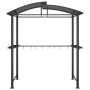 Seitenregal für Grillpavillon, anthrazitfarbener Stahl, 210 x 114 x 230 cm von vidaXL, Zelte und Pavillons - Ref: Foro24-3601...