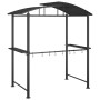 Barbecue gazebo side shelf anthracite steel 210x114x230 cm by vidaXL, Tents and gazebos - Ref: Foro24-360139, Price: 421,89 €...