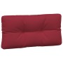 Pallet cushions 7 pieces red fabric by vidaXL, Cushions for chairs and sofas - Ref: Foro24-3200556, Price: 148,99 €, Discount: %