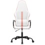 Silla gaming cuero sintético blanco y rosa de vidaXL, Sillones para videojuegos - Ref: Foro24-3143795, Precio: 117,78 €, Desc...