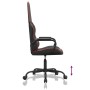 Schwarz-roter Gaming-Stuhl aus Kunstleder von vidaXL, Gaming-Stühle - Ref: Foro24-3143788, Preis: 112,74 €, Rabatt: %