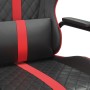 Silla gaming cuero sintético negro y rojo de vidaXL, Sillones para videojuegos - Ref: Foro24-3143788, Precio: 112,74 €, Descu...