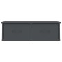 Drawer shelf for gray plywood wall 60x26x18.5cm by vidaXL, Shelves and shelves - Ref: Foro24-800587, Price: 35,44 €, Discount: %