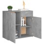 Aparador de madera contrachapada gris hormigón 80x36x75 cm de vidaXL, Aparadores - Ref: Foro24-801836, Precio: 110,99 €, Desc...