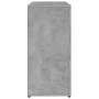 Aparador de madera contrachapada gris hormigón 80x36x75 cm de vidaXL, Aparadores - Ref: Foro24-801836, Precio: 110,99 €, Desc...