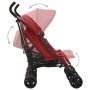 Carrito para gemelos de acero rojo de vidaXL, Cochecitos de bebé - Ref: Foro24-10239, Precio: 234,99 €, Descuento: %