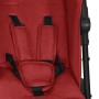 Carrito para gemelos de acero rojo de vidaXL, Cochecitos de bebé - Ref: Foro24-10239, Precio: 234,99 €, Descuento: %