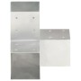 Conectores de postes en forma de Y metal galvanizado 91x91 mm de vidaXL, Postes de cerca - Ref: Foro24-145473, Precio: 23,64 ...