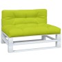 Kissen für Palettensofa 2 Einheiten hellgrüner Stoff von vidaXL, Kissen für Stühle und Sofas - Ref: Foro24-314554, Preis: 65,...