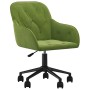 Silla de oficina giratoria de terciopelo verde claro de vidaXL, Sillas de oficina - Ref: Foro24-344870, Precio: 96,74 €, Desc...