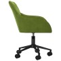 Silla de oficina giratoria de terciopelo verde claro de vidaXL, Sillas de oficina - Ref: Foro24-344870, Precio: 96,74 €, Desc...