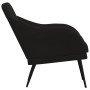 Black velvet armchair 63x76x80 cm by vidaXL, Armchairs - Ref: Foro24-351459, Price: 94,26 €, Discount: %