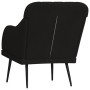 Black velvet armchair 63x76x80 cm by vidaXL, Armchairs - Ref: Foro24-351459, Price: 94,26 €, Discount: %