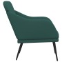 Dark green fabric armchair 63x76x80 cm by vidaXL, Armchairs - Ref: Foro24-351478, Price: 87,93 €, Discount: %