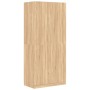 Sonoma oak plywood cabinet 90x52x200 cm by vidaXL, Wardrobes - Ref: Foro24-800633, Price: 180,76 €, Discount: %