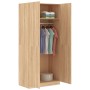 Sonoma oak plywood cabinet 90x52x200 cm by vidaXL, Wardrobes - Ref: Foro24-800633, Price: 180,76 €, Discount: %