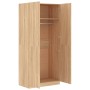 Schrank aus Sonoma-Eichensperrholz, 90 x 52 x 200 cm von vidaXL, Kleiderschränke - Ref: Foro24-800633, Preis: 180,76 €, Rabat...