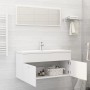 Juego de muebles de baño 2 pzas madera contrachapada blanco de vidaXL, Muebles de baño - Ref: Foro24-804809, Precio: 68,99 €,...