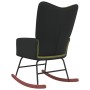 Light Green Velvet and PVC Rocking Chair by vidaXL, Rocking chairs - Ref: Foro24-327878, Price: 111,42 €, Discount: %