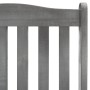 Rocking chair with solid gray acacia wood cushions by vidaXL, Garden chairs - Ref: Foro24-3064212, Price: 218,55 €, Discount: %