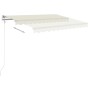 Toldo automático con LED sensor de viento color crema 300x250cm de vidaXL, Toldos - Ref: Foro24-3068872, Precio: 448,90 €, De...