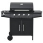 Barbacoa grill de gas 4+1 quemadores negro de vidaXL, Barbacoas - Ref: Foro24-3072535, Precio: 414,72 €, Descuento: %