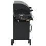 Barbacoa grill de gas 4+1 quemadores negro de vidaXL, Barbacoas - Ref: Foro24-3072535, Precio: 414,72 €, Descuento: %