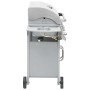 Barbacoa grill de gas 4+1 quemadores plateada de vidaXL, Barbacoas - Ref: Foro24-3072537, Precio: 382,99 €, Descuento: %