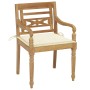 Batavia chairs 8 units solid teak wood with cushions by vidaXL, Garden chairs - Ref: Foro24-3073351, Price: 965,30 €, Discoun...