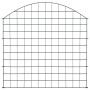 Green arched garden fence set 77.5x78.5 cm by vidaXL, fence panels - Ref: Foro24-146103, Price: 82,03 €, Discount: %