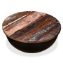 Black recycled solid wood bowl-shaped coffee table by vidaXL, Coffee table - Ref: Foro24-245259, Price: 117,30 €, Discount: %