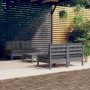 Garden furniture 5 pieces with anthracite pine wood cushions by vidaXL, Garden sets - Ref: Foro24-3096006, Price: 418,99 €, D...