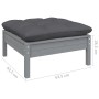 Garden furniture 5 pieces with anthracite pine wood cushions by vidaXL, Garden sets - Ref: Foro24-3096006, Price: 418,99 €, D...